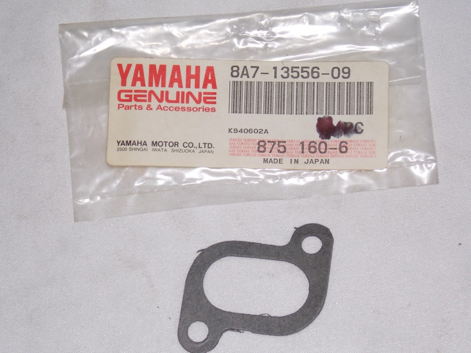 NOS YAMAHA 1976 1977 1978 1979 MANIFOLD GASKET SRX340 SRX440  8A7-13556-09 - MotoRaider