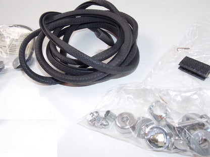 NOS MOTORCYCLE WINDSHIELD 7' RUBBER EDGE BORDER GROMMET HARDWARE BMW WIND SCREEN - MotoRaider