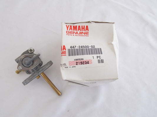 NOS YAMAHA  1971-1977 FUEL COCK ASSY 1 XS500 XS650 TX500/650/750 447-24500-02 - MotoRaider