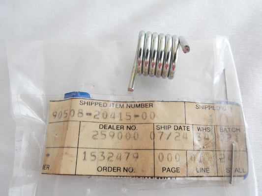 NOS YAMAHA  1980 1881 1982 TORSION SPRING TT250 IT125/250 YZ125/250 90508-20415 - MotoRaider