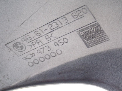 NOS OEM BMW 96-01 850R/1100/1100RT PEARL BLACK FRONT FENDER 46612313620 - MotoRaider