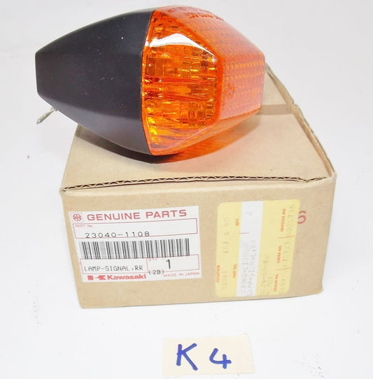 OEM KAWASAKI 1985 2006 ZX600 EX500 ZG1000 EX250 TURN SIGNAL INDICATOR 23040-1108 - MotoRaider