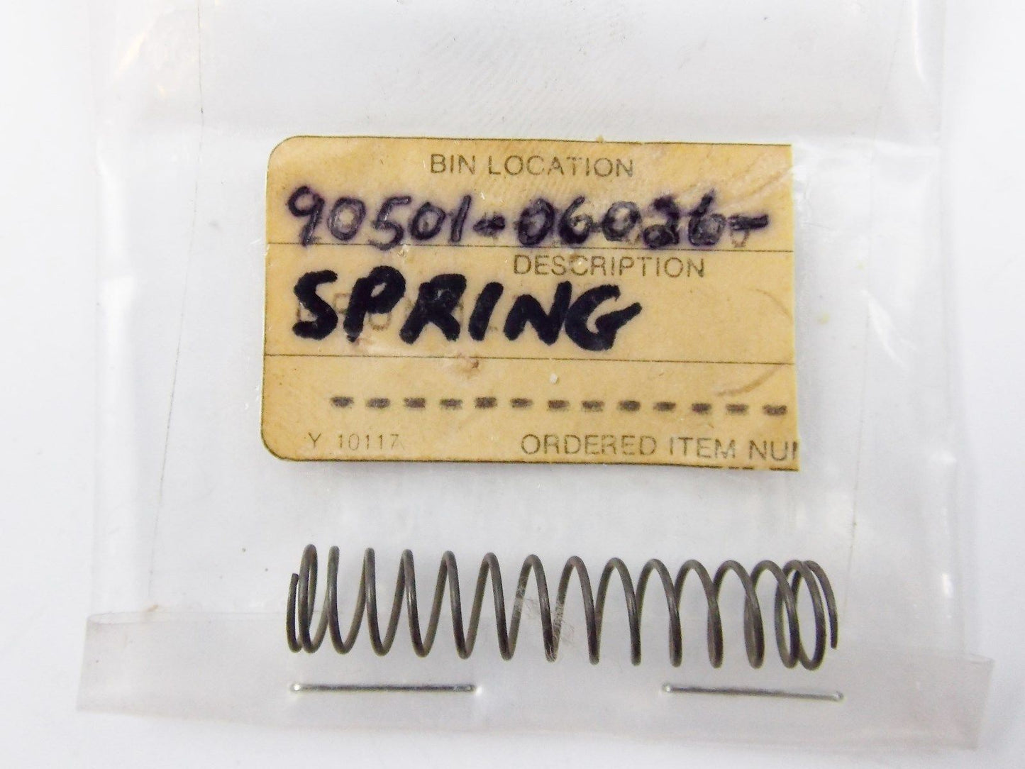 NOS OEM YAMAHA 1967-1980 COMPRESSION SPRING YDS5 YR1 DS6 TD2 TX750 90501-15091 - MotoRaider