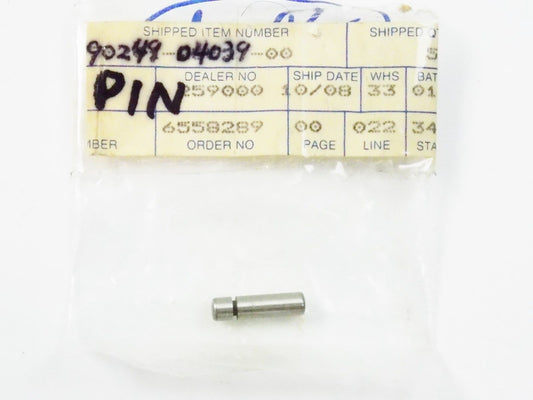 NOS OEM YAMAHA  1966-1976 SPECIAL SHAPE PIN RS100 YC1 YCS1 CT1 ATM1 90249-04039 - MotoRaider