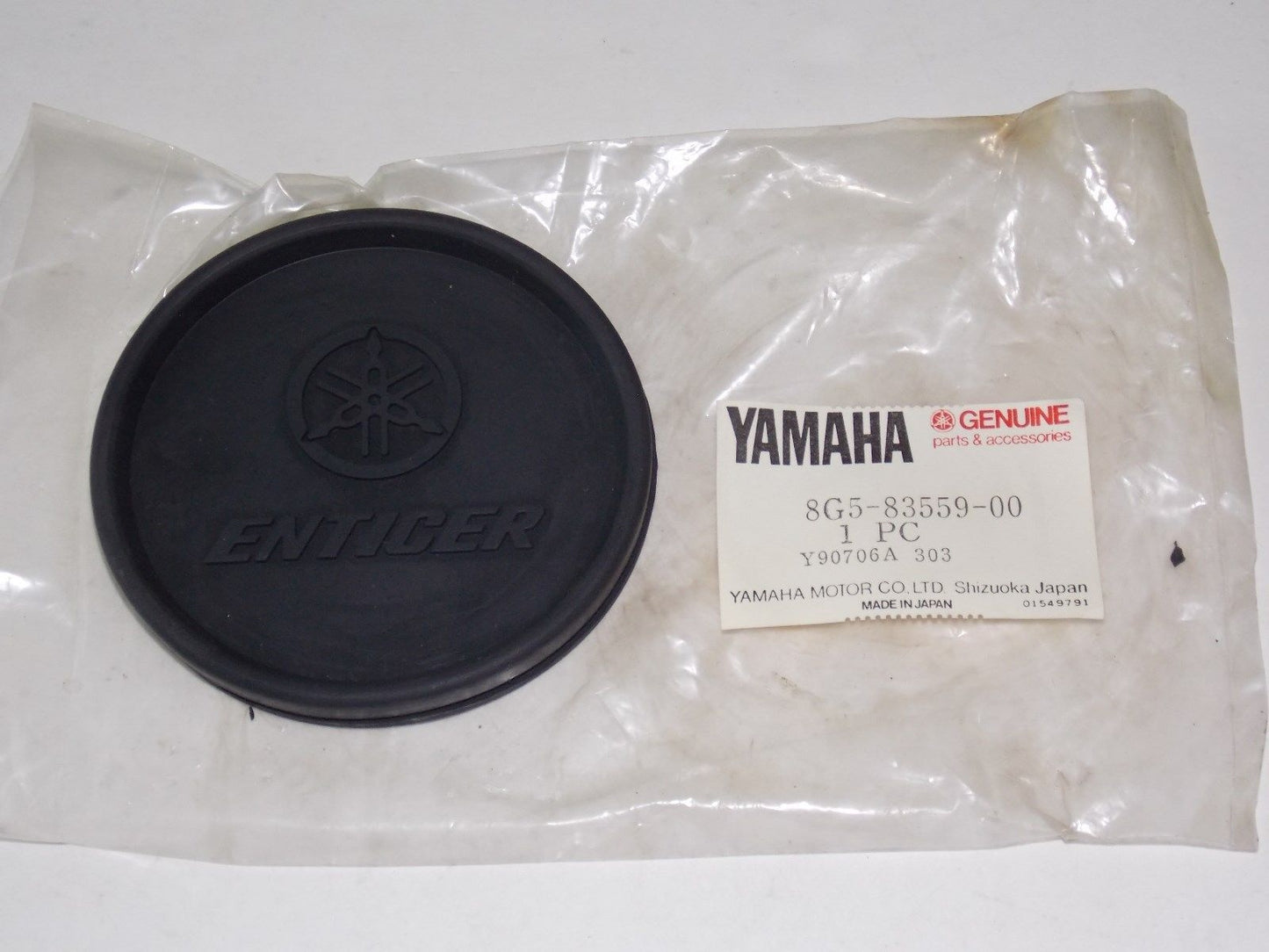 NOS OEM YAMAHA 1978 1979 METER COVER ET250 ET340 ET300 8G5-83559-00 - MotoRaider