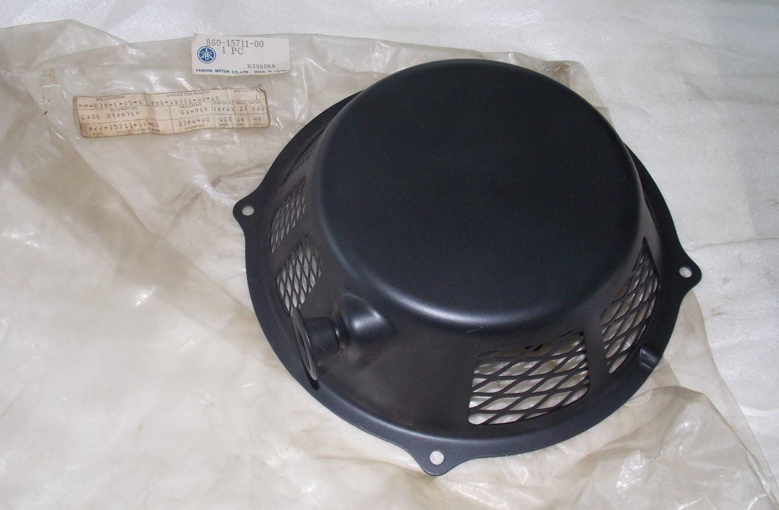 NOS OEM YAMAHA 1971-74 1976-77 STARTER CASE SL292 SM292 GP292 GS300 860-15711-00 - MotoRaider