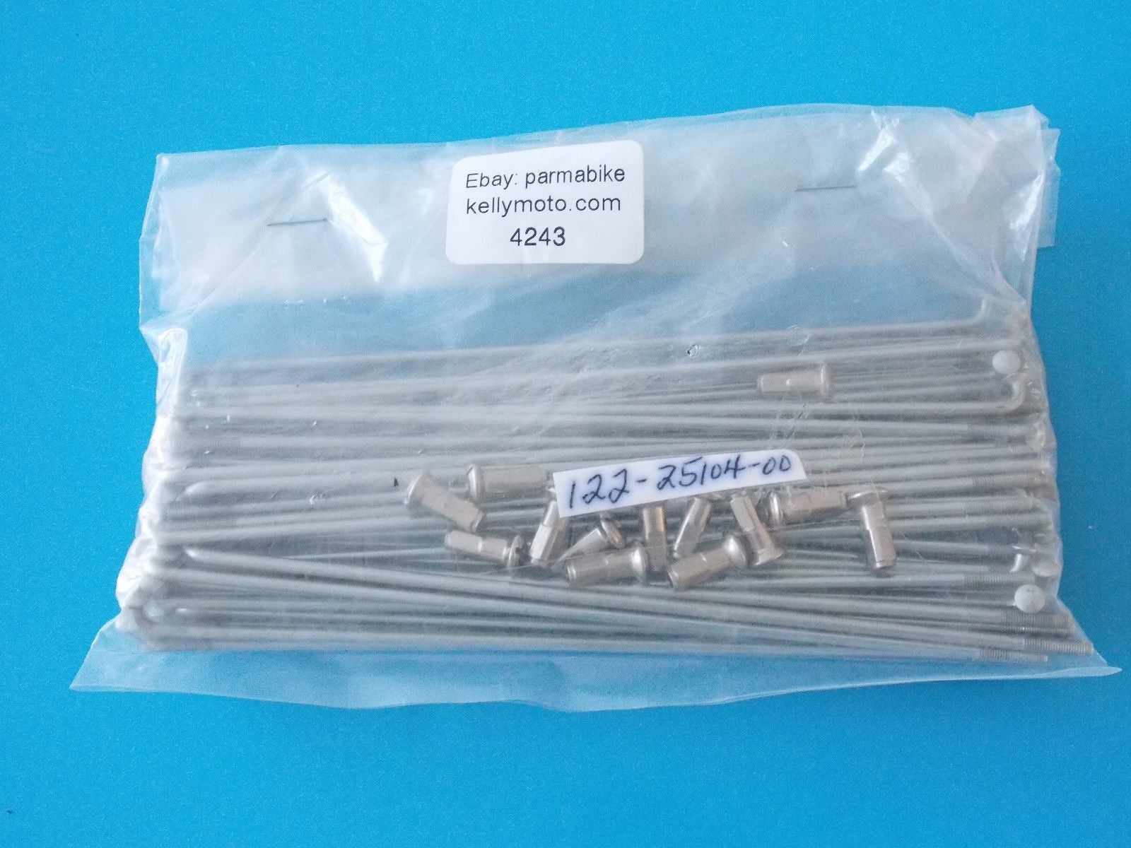 68 SPOKES 51 NIPPLES FRONT WHEEL YAMAHA YGS1 YGS1T  YG5S L5TA 122-25104-00 - MotoRaider