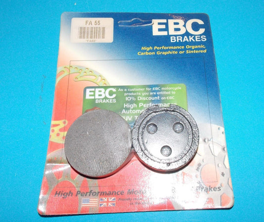 NOS EBC BRAKE PADS FA51 FITS SUZUKI GN250/400 GV1200/700 1980-1983 1985-1988 - MotoRaider