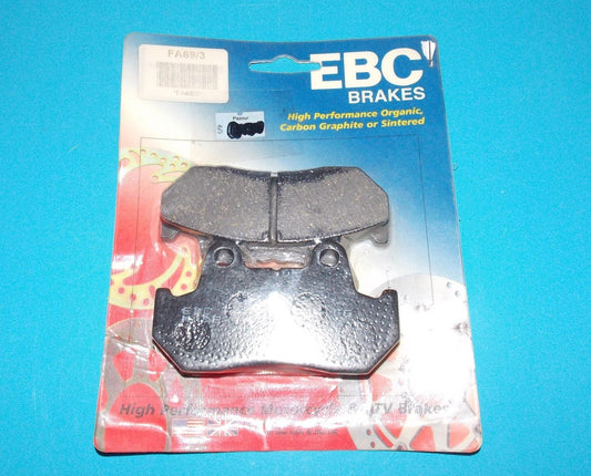 NOS EBC BRAKE PADS FA63 FITS SUZUKI GSF1200/400/600 GS500/550 RF900 1983-2009 - MotoRaider