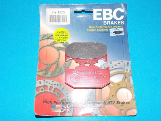 NOS EBC BRAKE PADS FA152/2X FITS YAMAHA 1991-1997 SUZUKI 1991-1995  2001-2007 - MotoRaider