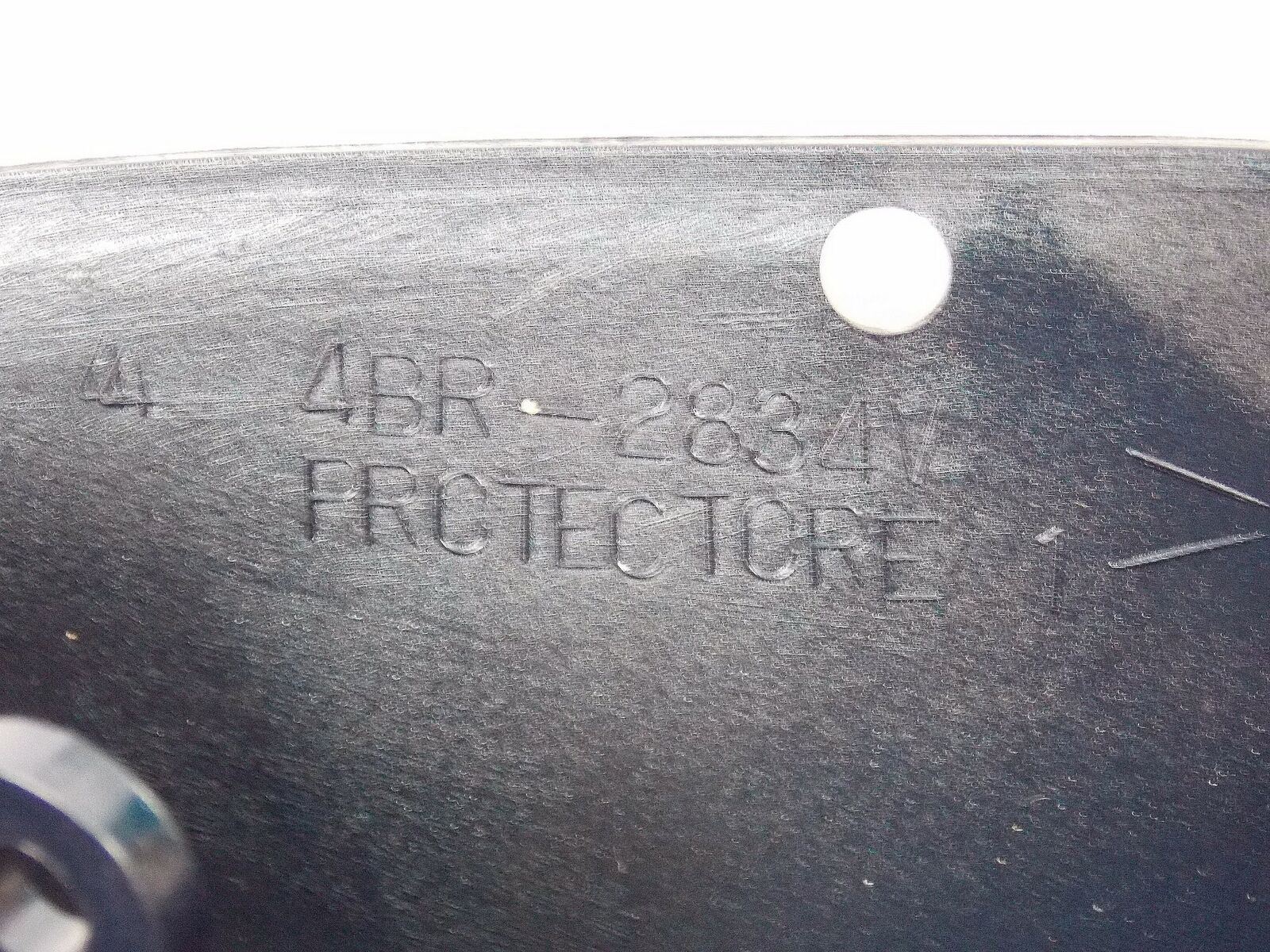 NOS YAMAHA FAIRING PROTECTOR GREEN 1992-1998 XJ600 S N 4BR-2834V 4BR-2834W LH/RH - MotoRaider