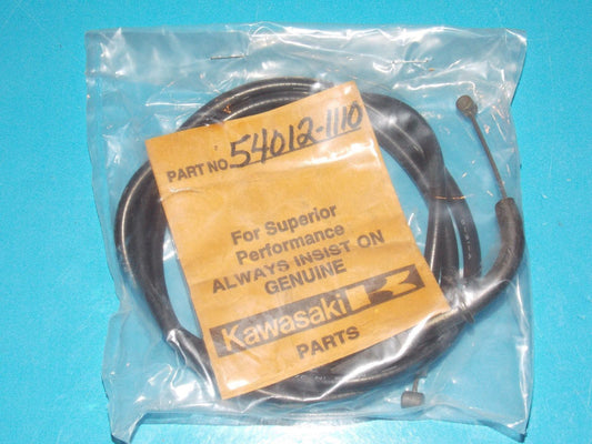 NOS KAWASAKI  1979  CLOSE THROTTLE CABLE  KZ400   54012-1036 - MotoRaider