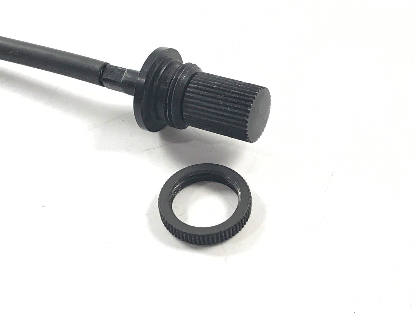 NOS SPEEDOMETER RESET KNOB - KNURLED THUMB NUT METAL ID=13mm OD=18mm BMW CAGIVA - MotoRaider