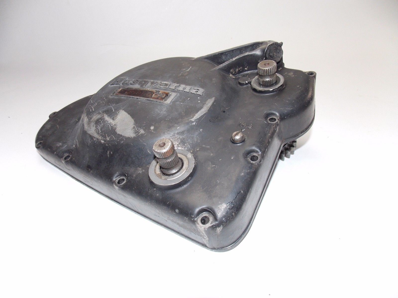 1970's HUSQVARNA 450WR MOTOR ENGINE SIDE COVER WR WATER PUMP CLUTCH LEFT WR 450 - MotoRaider