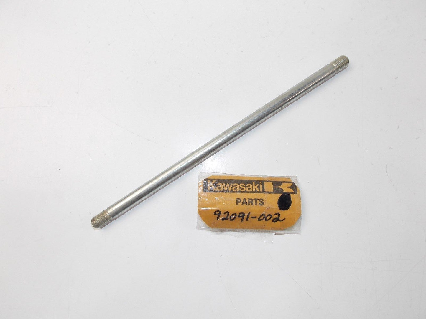 NOS OEM KAWASAKI 1972-1978 FRONT MOUNT ENGINE BOLT A1/7 S1/2 KH400  92091-002 - MotoRaider