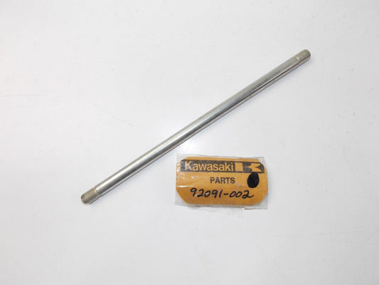 NOS OEM KAWASAKI 1972-1978 FRONT MOUNT ENGINE BOLT A1/7 S1/2 KH400  92091-002 - MotoRaider