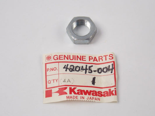 NOS OEM KAWASAKI 1970-2001 NUT G4 G5 KE100  42045-004 - MotoRaider