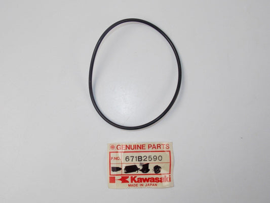 NOS OEM KAWASAKI 1974-2012 O RING 90MM  KZ400/440 ZX1100/550 ZR1200   671B2590 - MotoRaider