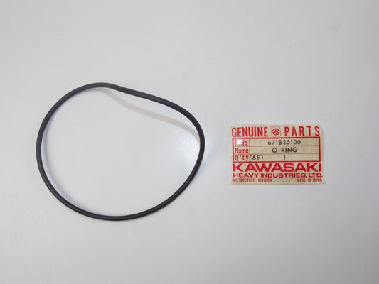 NOS OEM KAWASAKI 1971 1972 1973 1974 1975 0 RING 100MM F6 F7  671B25100 - MotoRaider
