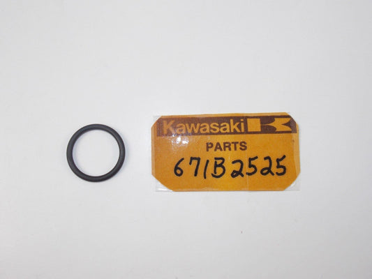 NOS OEM KAWASAKI 1967-2015 0 RING 25MM  ZX1000 ZR1200 ZG1000 VN750   671B2525 - MotoRaider