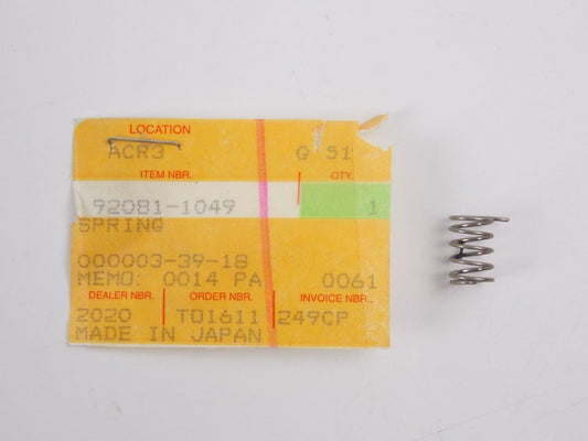 NOS OEM KAWASAKI 1978 1980 1982 1983 SPRING KZ1000 KZ550   92081-1049 - MotoRaider