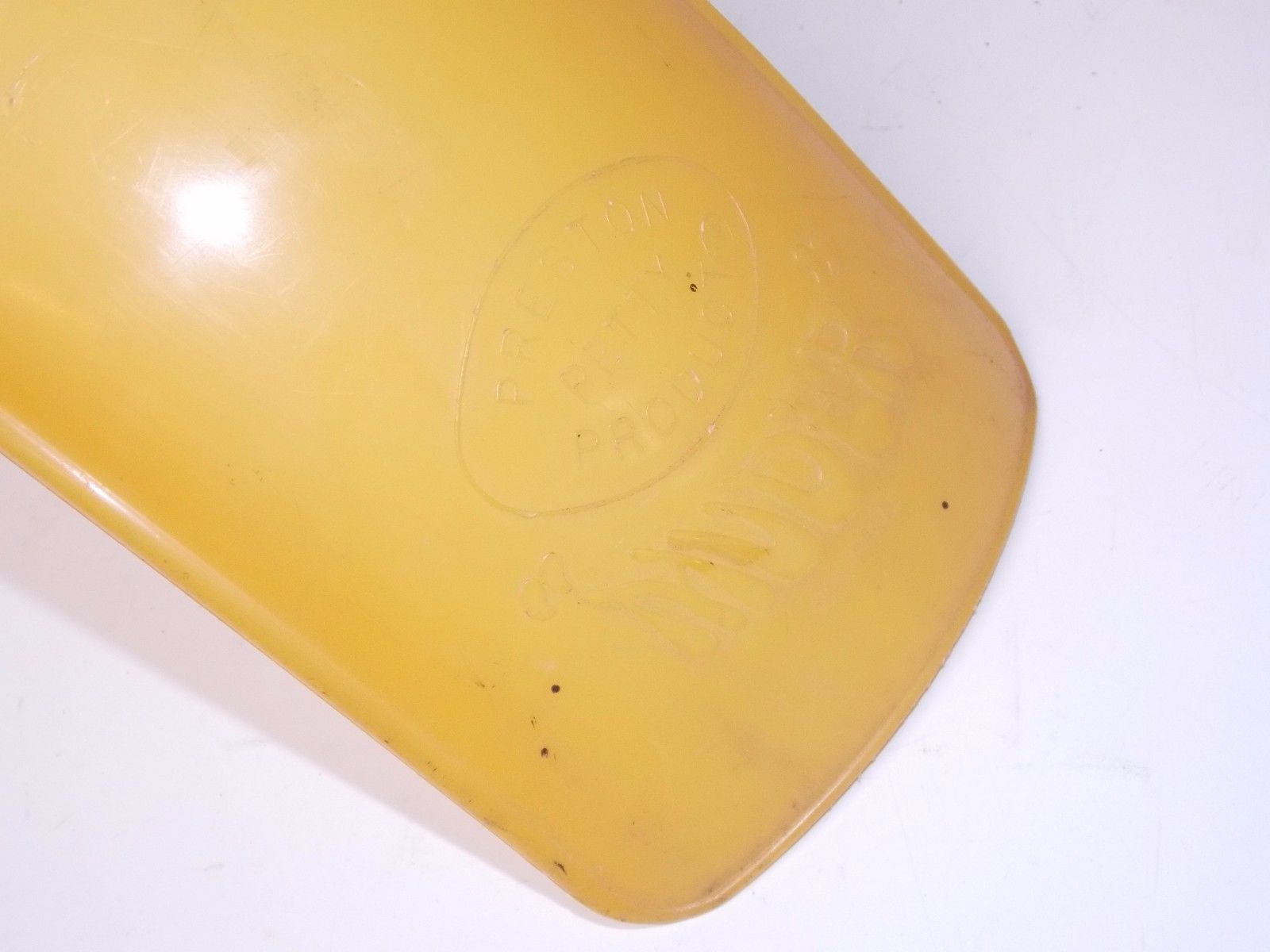 1977 BULTACO PURSANG 250 MK10 MOD 192 PRESTON MUDER FRONT FENDER MUD GUARD WHITE - MotoRaider