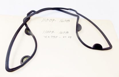 NOS OEM 1987-1990  KAWASAKI HEAD COVER GASKET  ZX750 11009-1608 - MotoRaider