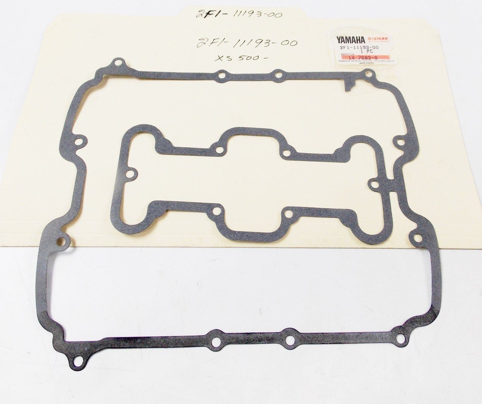 NOS OEM 1973-1978 YAMAHA GASKET XS500 TX500   2F1-11193-00 - MotoRaider