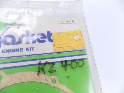 NOS OEM 1978 1979 KAWASAKI ENGINE GASKET KIT KZ400  K14046-121 - MotoRaider