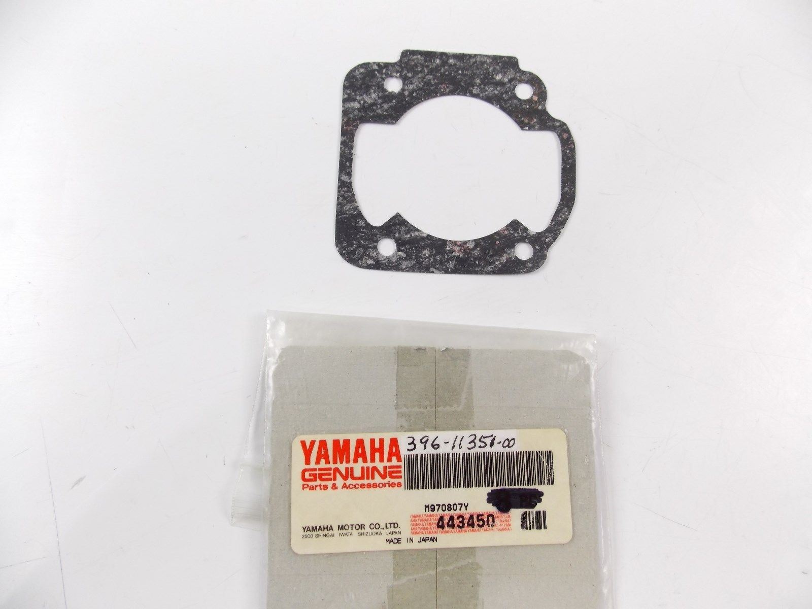 NOS OEM 1972 1975 1976 YAMAHA CYLINDER GASKET LS2 RD125 TA125  396-11351-00 - MotoRaider