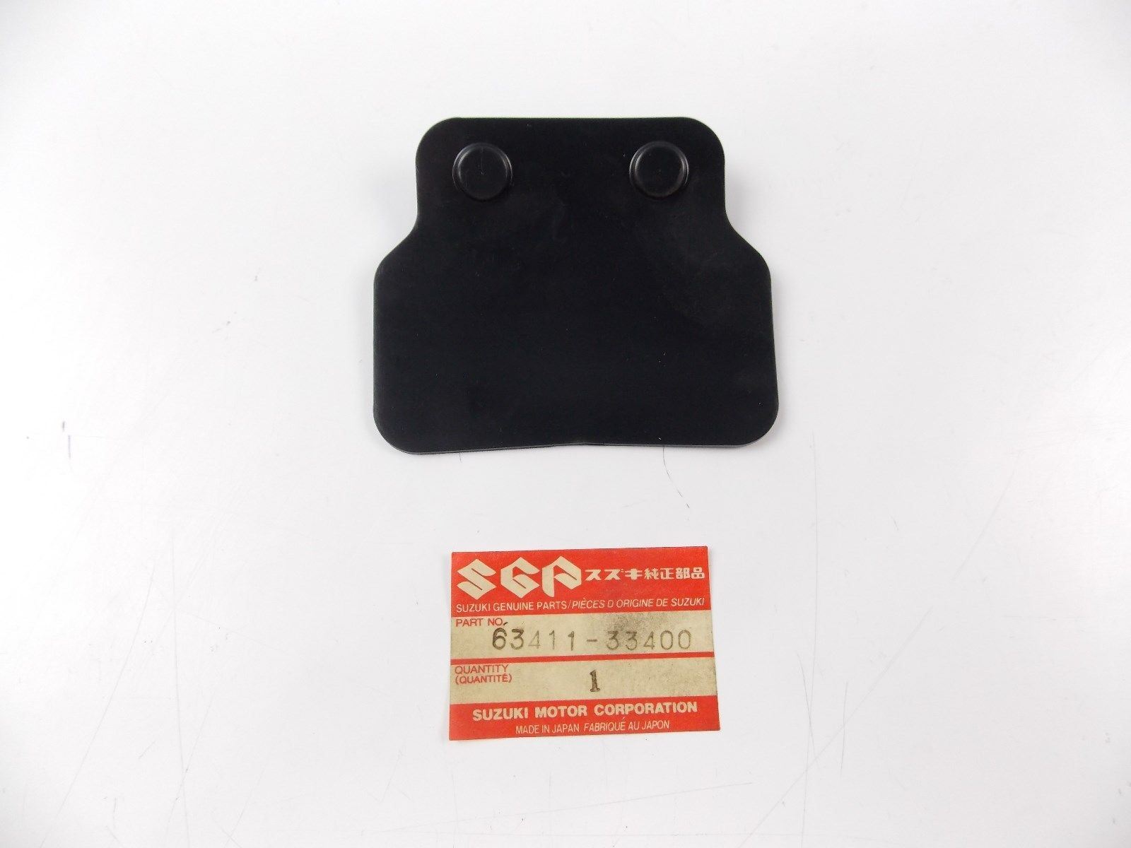 NOS OEM 1993-00 SUZUKI FRONT MUD GUARD  GSF1200 GSX-R750/R1100   63411-33400 - MotoRaider