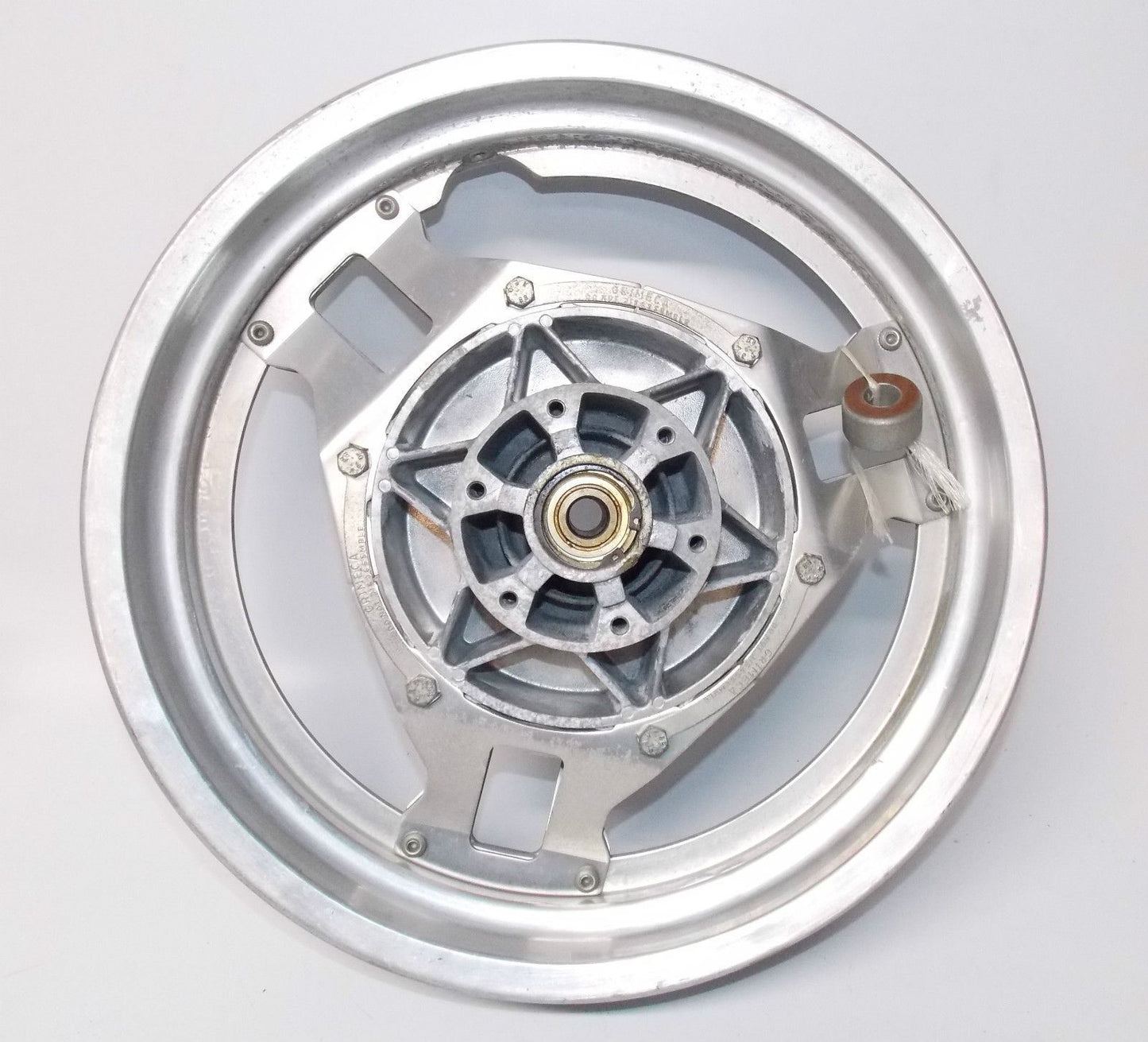 NOS REAR WHEEL 16"x3.00 AKRONT RIM GRIMECA HUB 1986 MORINI EXCALIBUR 350 DUCATI - MotoRaider