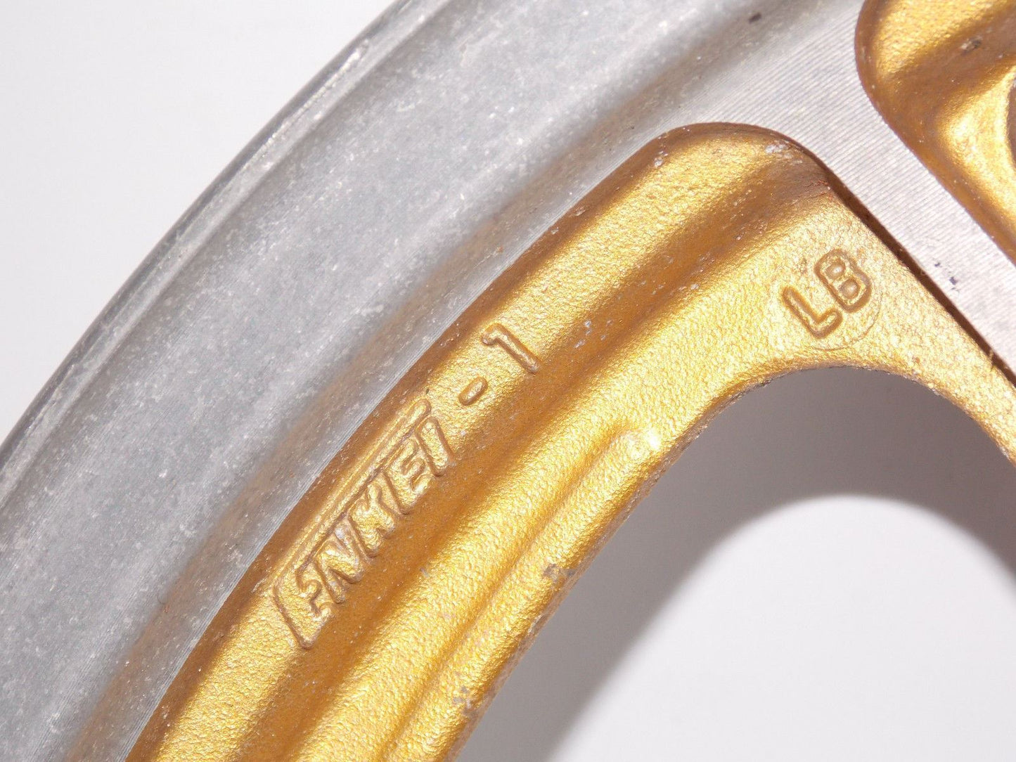 NOS 1984 NOS 16" x 2.15 ENKEI GOLD ALLOY WHEEL FRONT SUZUKI RGV250 WOLF TUBELESS - MotoRaider