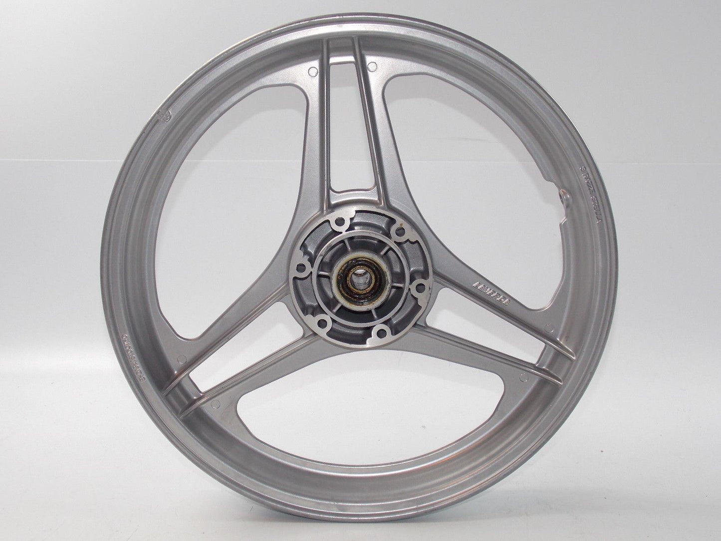 NOS 1980'S LAVERDA 3 SPOKE 2.15-16 FRONT ALLOY MAG WHEEL "3 RAZZE STELLA" - MotoRaider