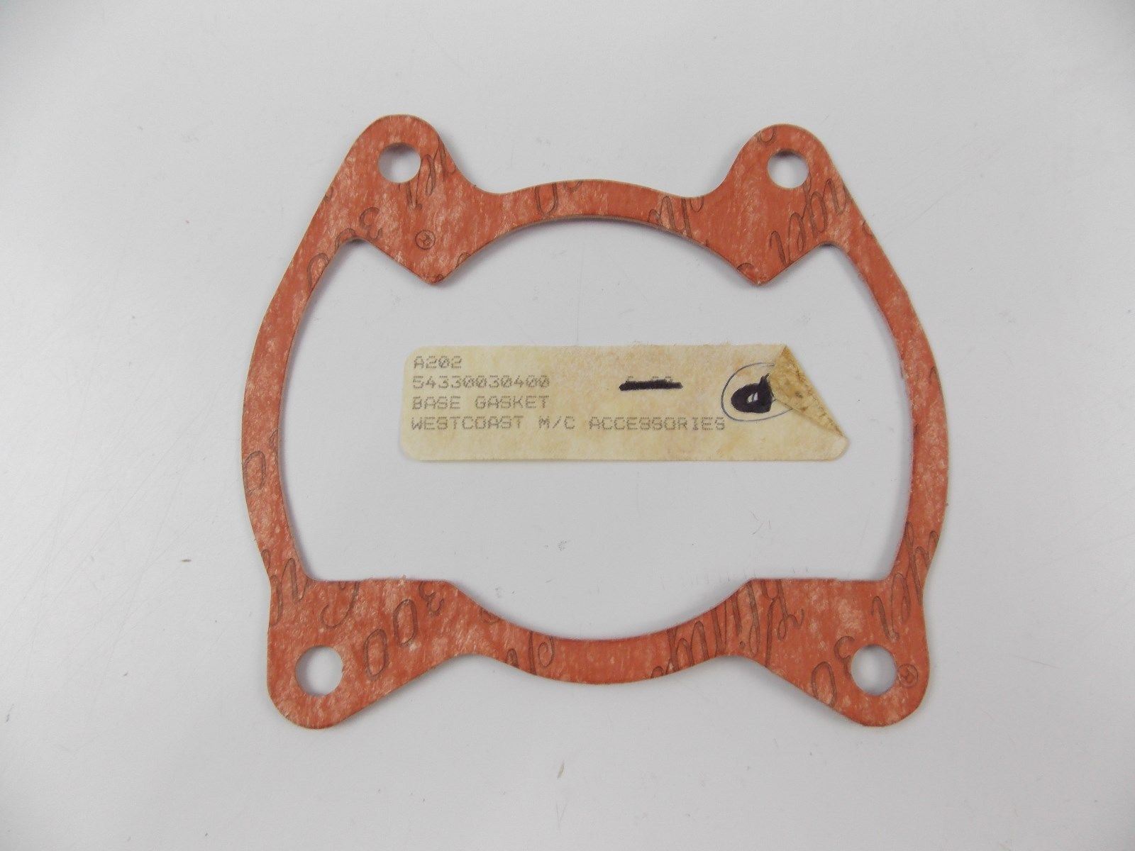 NOS OEM KTM 1984 250 MX MXC GS CYLINDER BASE GASKET 54330030400 | 543.30.030.400 - MotoRaider