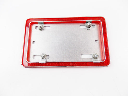 NOS UNIVERSAL KAWASAKI SUZUKI CAGIVA DUCATI LICENCE PLATE BRACKET 195MM X 120MM - MotoRaider