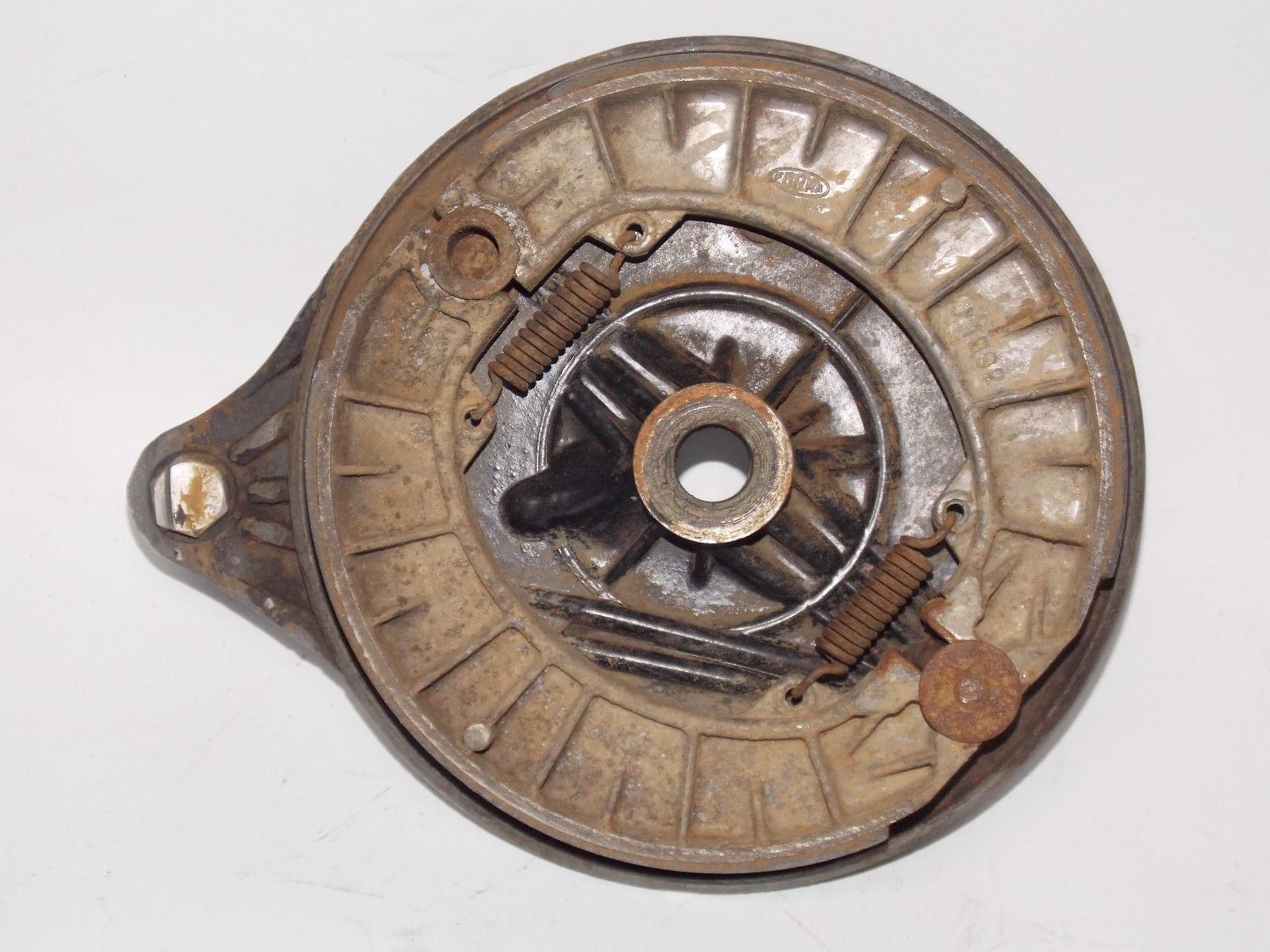 1980 KTM MC250 REAR WHEEL BRAKE PLATE PENTON VINTAGE MOTOCROSS MC GS MX 250 - MotoRaider