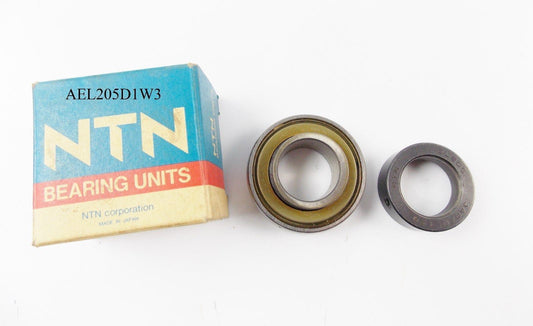 NOS NTN ECCENTRIC LOCKING COLLAR INSERT BEARING AEL205D1W3   HOUSING # EL205D1 - MotoRaider