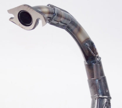 ZIRRI RACING EXHAUST MUFFLER L=22" PIAGGIO YAMAHA APRILIA MALAGUTI MINARELLI - MotoRaider