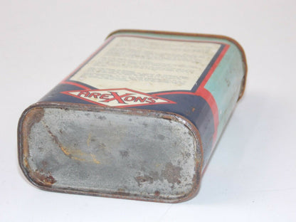 1960's AREXONS SILICONE AUTO POLISH CAN TIN ITALIAN FERRARI LANCIA ALFA MASERATI - MotoRaider