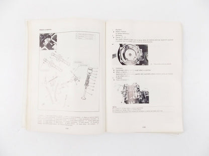 YAMAHA 1985 XJ 600 RL WORKSHOP MANUAL MAINTENANCE REPAIR BOOK ITALIAN - MotoRaider
