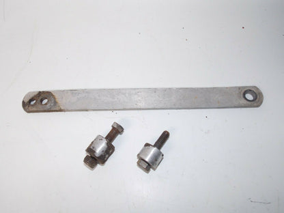 1980's HUSQVARNA WR 125 250 430 REAR WHEEL BRAKE PLATE STAY ANCHOR BAR BOLT BUSH - MotoRaider