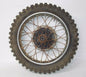 1971 HUSQVARNA SPORTSMAN 360 18" REAR WHEEL TRELLERBORG TIRE RADAELLI RIM HUB - MotoRaider