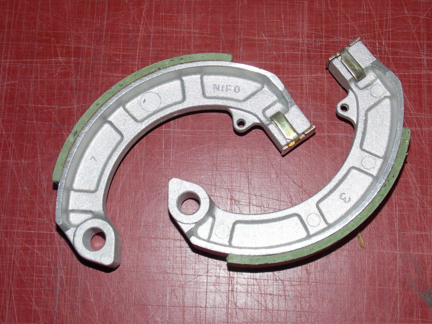 1978-1992 VESPA PK PX SPRINT SPECIAL FRONT REAR WHEEL BRAKE SHOES NIFO C222.96 - MotoRaider