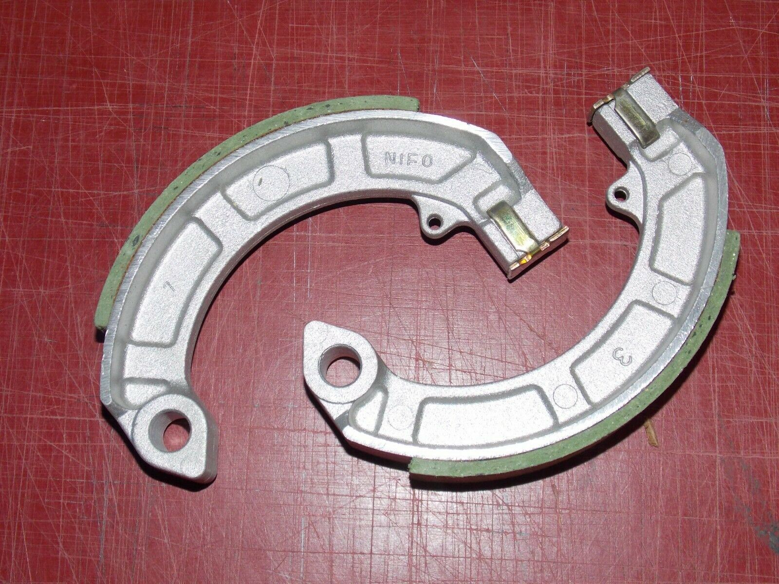 1978-1992 VESPA PK PX SPRINT SPECIAL FRONT REAR WHEEL BRAKE SHOES NIFO C222.96 - MotoRaider
