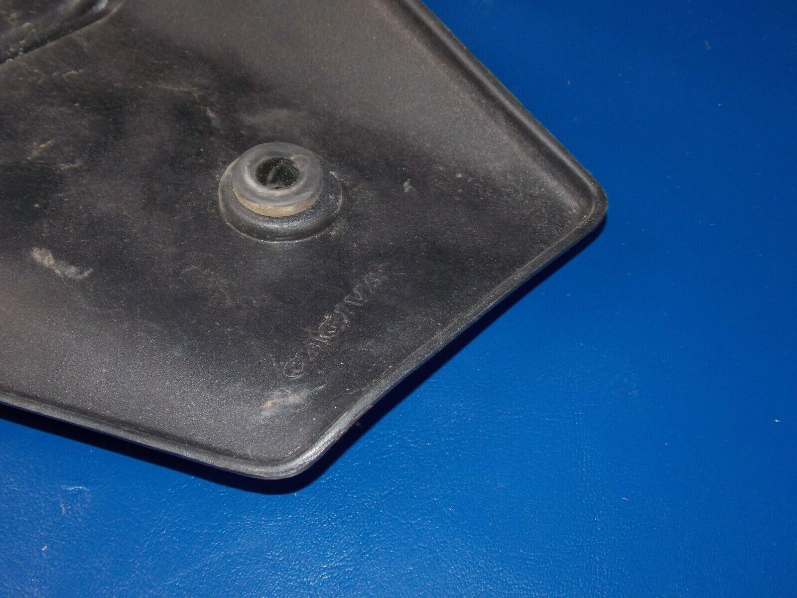 1986 CAGIVA ELEFANT-3 125cc LEFT RADIATOR SHROUD SCOOP BLACK ELEFANTRE - MotoRaider