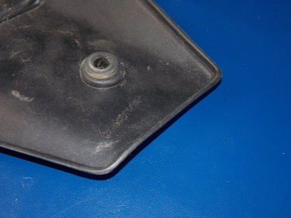 1986 CAGIVA ELEFANT-3 125cc LEFT RADIATOR SHROUD SCOOP BLACK ELEFANTRE - MotoRaider