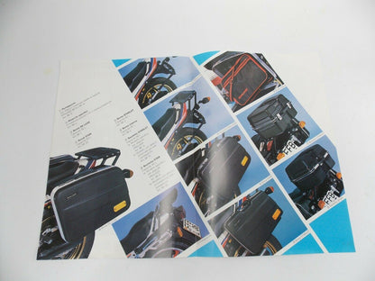 ORIGINAL KRAUSER LUGGAGE SYSTEM TOP CASE BROCHURE AD IN ITALIAN 8"x11" BMW HONDA - MotoRaider