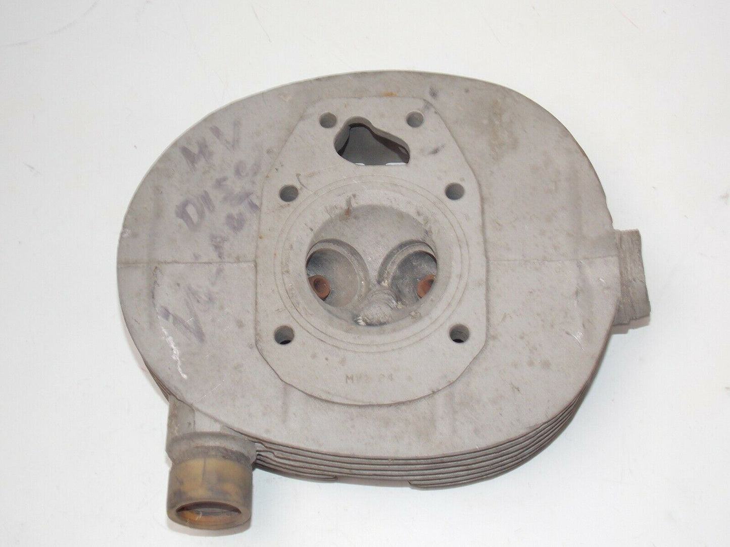 1960's MV Agusta 235 CYLINDER HEAD MV2-64 TEVERE DEVA TRANSPORT 2 WHEELS TRUCK - MotoRaider