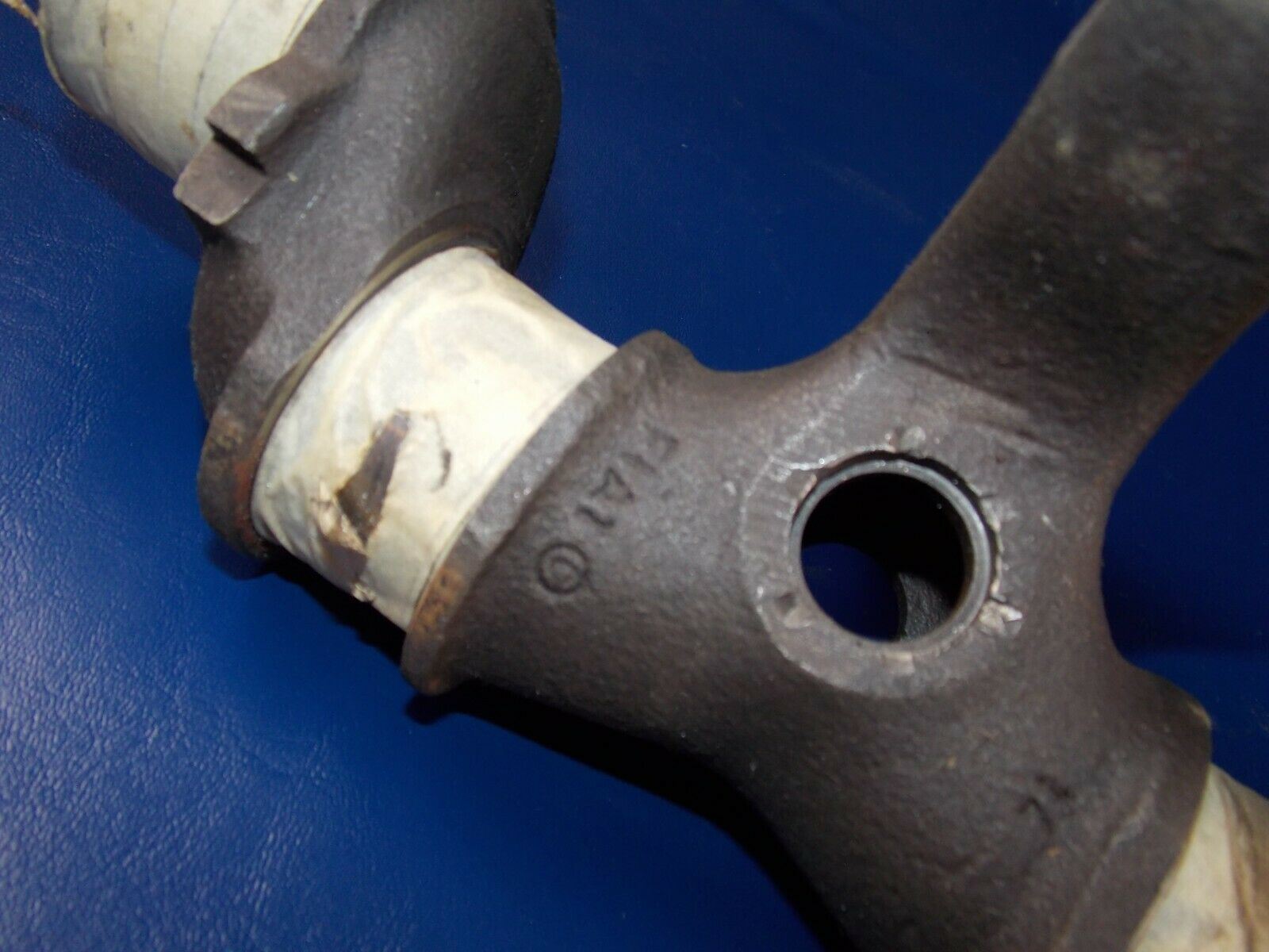 1960-70's FIAT 500 CRANKSHAFT MOTOR ENGINE VINTAGE AUTOMOBILE FIAT CINQUECENTO - MotoRaider